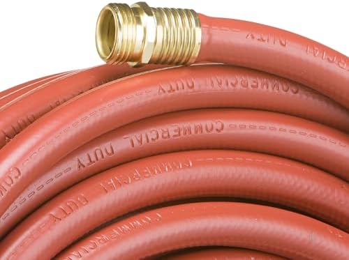 Swan ContractorPLUS Heavy Duty Watering Hose, 75' Length, 5/8" Diameter, 400+ PSI, Red - Image 4