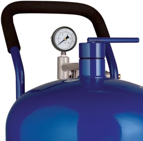 Eastwood 200 Lbs Portable Air Pressure Abrasive Blaster Tank with Blast Hose & Pressure Gauge to Remove Rust and Paint Faster - Image 3