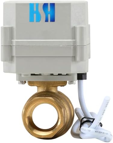 2 Way Brass 3/4" 12VDC 9-24VDC 0-10V NPT Proportional Integral Modulating Control Motorized Ball Valve - Image 7