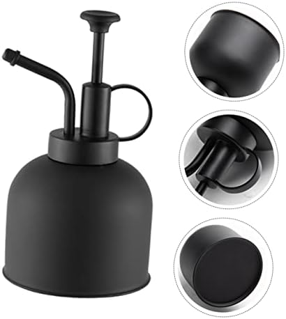 Vintage Black Stainless Steel Plant Mister Spray Bottle for Indoor Use - Image 6