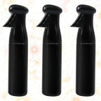 HEALLILY Hand Press Spray Bottles Big Capacity Black 3pcs ABS - Image 7
