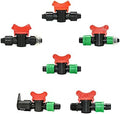 Hose Connector Adapter 15pc 16mm Drip Irrigation Valve With Faucet Connector, 1/2 Inch Threaded Pipe Water Connector With Locking, Garden Greenhouse Irrigation (Color : Brown) by Unknown