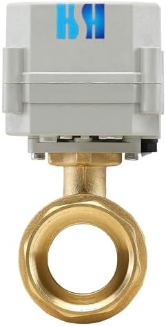2 Way Brass 1-1/4 inch 12VDC 9-24VDC 0-10V NPT Proportional Integral Modulating Control Motorized Ball Valve - Image 6
