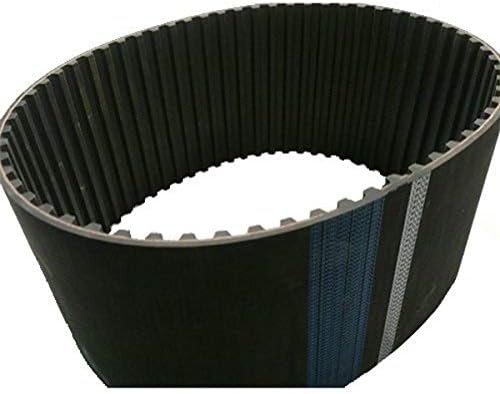 BESTORQ 1085-H-100 H Timing Belt, Rubber, 108.5" Outside Circumference, 1" Width, 0.500" Pitch, 217 Teeth by BESTORQ