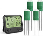 Wireless Soil Moisture Meter for Plants,4 Sensors Included,Supports 12 Zone by VODESON+