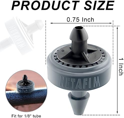 Netafim 1 GPH Woodpecker Jr Pressure Compensating Drip Emitters (100) - Image 3