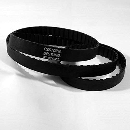 BESTORQ 1260-H-300 H Timing Belt, Rubber, 126" Outside Circumference, 3" Width, 0.500" Pitch, 252 Teeth by BESTORQ