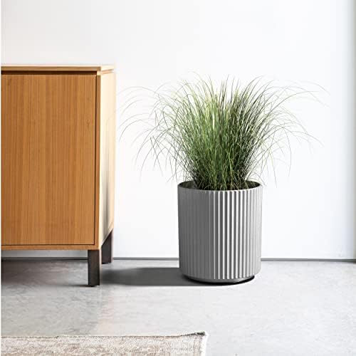Veradek Demi Series Planter - Large Round Outdoor Planter - Image 5