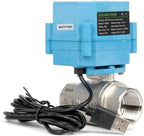 U.S. Solid WiFi Smart Motorized Ball Valve 3/4 inch NPT for Water Control, Irrigation, 2 Way 304SS Electric Valve, USB Powered, Status Indicator, Flow Direction, Remote On/Off Control, NSF Certified - Image 4