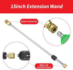 Pressure Washer Gun and Hose 3600 PSI, Quick Connect 3/8" - Image 6