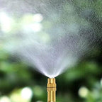 5pcs Threaded Brass Mist Nozzle Misting Spray Sprinkler Gardening Water Cooling Adjustable for Garden Lawn Irrigation - Image 4