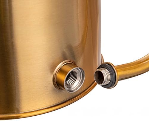 Indoor Watering Can for House Plant Stainless Steel Watering Can Metal with Long Spout Indoor Plant Pots 1300ml - Image 4