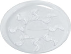 Idyllize 5 Pieces of 16 inch Clear Thick Plastic Heavy Duty Sturdy Plant Saucer Drip Trays for pots (16'') - Image 2