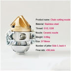 High Pressure Sewer Jetter Rotating Cleaning Nozzle - Image 3