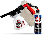 Adam's Polishes Standard Foam Gun & Car Shampoo Bundle - Car Wash Foaming Sprayer for Garden Hose | Mix with Car Soap & Water & No Pressure Washer Required | Premium Grade Auto Detailing Tool by AdamsPolishes