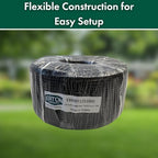 Eaton Brothers 1/4 Inch Drip Irrigation Tubing 1000 ft – Durable Blank Irrigation Hose for Drip Irrigation Systems, UV-Resistant Flexible Garden Watering Tube for Landscapes and Raised Beds - Image 4