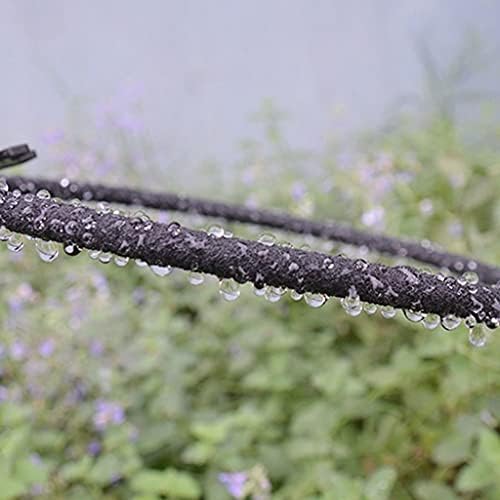 1pcs 10m/20m/40m Soaker Hose Micro Drip Irrigation 4/9mm Leaking Tube Anti-Aging Permeable Pipe, for Garden Flower Tree Watering Hose (Size : 40 m) - Image 2
