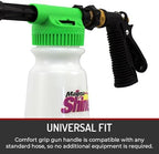 Car Wash Foam Gun by Hi-Tech, Snow Foam Spray, 6 Blaster Settings, Sprayer Connects to Any Standard Garden Hose - Image 5