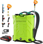 WFH Battery Powered Backpack Sprayer, 5.3 Gal, 100 PSI, 21V 2.6Ah Battery by Unknown