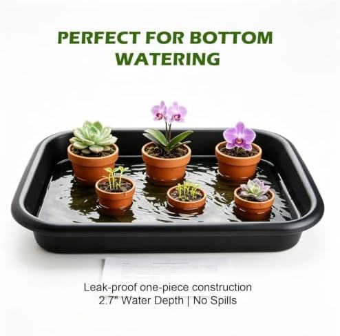 5 Pack Plant Potting Trays -23"x16.5"x4.3" Multifunctional Garden Tidy Tray - Image 5