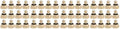BESPORTBLE 48pcs Fan Misters for Cooling Outdoor Mist Nozzles Brass Material Hose Nozzle Sprayer by BESPORTBLE