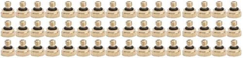 BESPORTBLE 48pcs Fan Misters for Cooling Outdoor Mist Nozzles Brass Material Hose Nozzle Sprayer by BESPORTBLE
