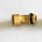 Irrigation Nozzles Adjustable Copper Atomizing Nozzles Drip Irrigation Sprayers Garden Cooling Irrigation Equipment Brass Elbow Nozzle 10pc - Image 5