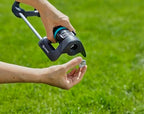 Gardena Ecoline Rectangular Sprinkler: Lawn Sprinkler for Watering Areas from 90 to 220 m², Reach of 7 to 17 m, Spray Spread of up to 13 m, Made from Recycled Material (18920-20) - Image 3
