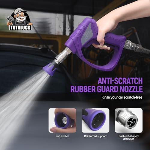 Short Pressure Washer Gun with 3/8" Swivel, 4080PSI - Image 6