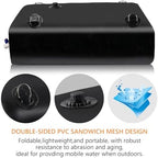 Rodelna Water Storage Bladder, Water Tank 65 Gallon Foldable Portable Water Storage, Large Water Storage Containers with 3/4" PVC Spigot and Overflow Kit for Camping, Garden, Emergency Water Storage - Image 4