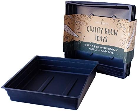 Handy Pantry 10-Pack 1010 Garden Growing Trays Without Drain Holes by HandyPantry