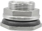 Hose Connector BSP Female Thread 304 Stainless Steel Pipe Fitting Coupler Water Tank Hole Drain, for Home Garden Hose Connectors Adapter Fitting(DN40) - Image 7