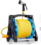 Portable Hose Cart, Wall-Mounted Garden Hose Reels High Pressure Water Gun with Thickened Hose and 360° Foldable Hand Handle, Leak-Proof Design for Cleaning, Irrigation, Car Wash - Image 5