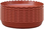 Round Plastic Plant Saucers Water Catch Tray, Garden Tray, 10 pcs by Unknown