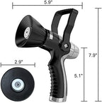 Xiaochen Heavy Duty Adjustable Garden Hose Nozzle Garden Hose Nozzle Sprayer for 3/4 Inches GHT, Heavy Duty Water Hose Nozzle for Washing High Pressure Adjustable Sprayer - Image 5