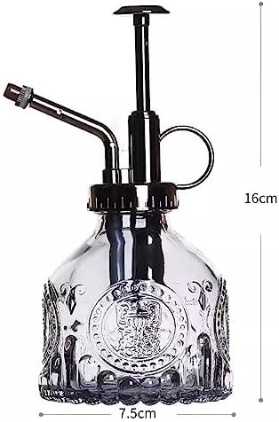 Watering Can Glass Spray Bottle, 200ML Plant Mister, Watering Can with Top Pump for Indoor House Plants, Garden,Cleaning Garden Watering Cans Indoor Watering Can (Color : D) - Image 2