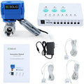 U.S. Solid Water Leak Detector with Auto Shut-Off Valve & Sound Alarm, 3/4" NSF Certified 304SS Motorized Ball Valve with 3 Sensors, Smart Sensor System for Water Heaters, Laundry & Flood Prevention by USSolid