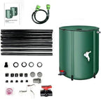 Foldable Rain Barrel, Portable Rainwater Collector for Garden Irrigation (750L) by Unknown