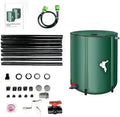 Foldable Rain Barrel, Portable Rainwater Collector for Garden Irrigation (380L) by Unknown