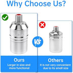 4‑Pack 304 Stainless Steel Float Valve 1/2"‑3/4" Auto Shut‑Off Water Valve - Image 3