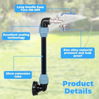 3/4Inch Outlet Tap IBC Adapter Multipurpose Hose Connection Replacement Tank Accessories for 1000L Container Rain Barrel - Image 4