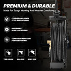 Retractable Air Hose Reel, 3/8 IN x 50 FT Hybrid Air Hose Max 300 PSI, Air compressor hose reel with 5 ft Lead in, Ceiling/Wall Mounted air hose reel,Heavy Duty air tool - Image 5