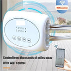 Watering Timers, Watering Timer WiFi Garden Irrigation Controller Automatic Plant Drip Phone Control for for Garden Hose(15 Meters) - Image 2