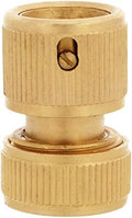 Amig - Hose Quick Connector | 1/2" | With Quick Connect System | Safety Stop Function | Brass | Matt Gold by Amig