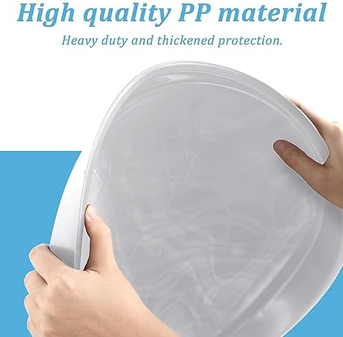 Eccliy 6 Pack Plastic Plant Saucer, Round, 16 Inch, White - Image 3