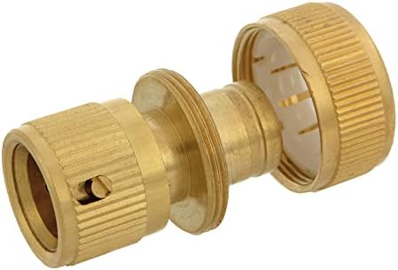 amig R09 Stop Quick Splicing Hose, Gold, 3/4" - Image 3