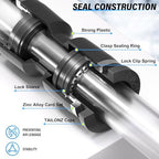 TAILONZ PNEUMATIC 1/4"3/8"1/2"1/8" Black Push to Connect Fittings Air Hose Fittings,Threaded Connection Kits, Suitable for Nylon Tube PU Tube Air Tube and Other Connection Kits（Pack of 58） - Image 6
