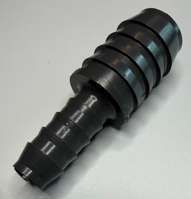 Four Pack - 1 x 1/2 Insert Reducer Coupling Poly PVC Fitting Used for Waterlines, Plumbing Repair, and Irrigation - 1 Insert x 1/2 Insert Reducing Coupling - Image 3