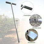 36" Soil Sample Probe Stainless Steel T-Style Handle Sampling Soil Probe - Image 3