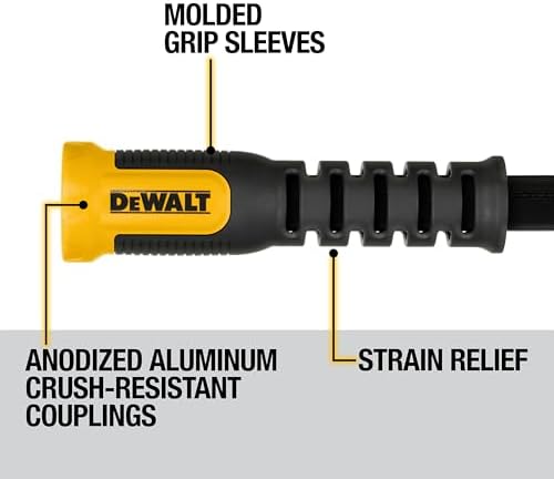 DEWALT 100 ft x 5/8 in Professional Grade Fabric Garden Hose - DXMH3304 - Image 5